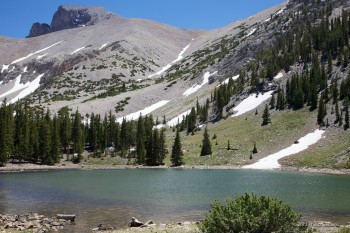 Stella Lake and Jeff Davis Peak