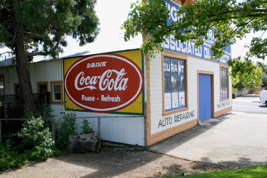 Duarte's garage, Livermore on the old Lincoln Highway