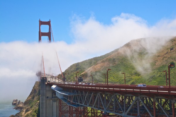 Foggy Golden Gate